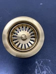 Signature Hardware 479905 Disposal Flange & Strainer For 5/8" Sinks - Brushed Go. Fixed Price $29.69.