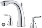 Pfister Avalon 2-HANDLE Deck-mount Roman Tub Faucet Trim Kit Chrome RT6-5CB1C. Fixed Price $99.50.