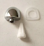 Delta 50560-PR Hand Shower Wall Supply Elbow, Lumicoat Chrome. Fixed Price $26.97.