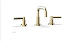 Phylrich Basic D132-004 Satin Brass Low Spout Lever Handle Bathroom Faucet. Fixed Price $358.00.