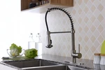 Step Single Handle Pull-down Kitchen Faucet Brushed Nickel. Fixed Price $107.79.
