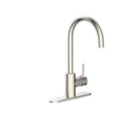 Design House Eastport Single-handle Standard Kitchen Faucet Satin Nickel. Fixed Price $174.99.