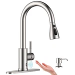 Appaso Touchless Kitchen Faucet With Pull-down Sprayer, Sink. Fixed Price $123.37.