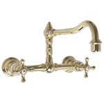 Speakman SB-3242-PB Proper High Rise Wall Mount Kitchen Faucet Polished Brass. Fixed Price $377.21.
