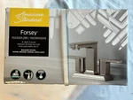 American Standard 7023201.295 Forsey 4 Bathroom Faucet W/ Drain Kit,brushed Nic. Fixed Price $54.95.