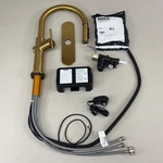 Kohler Crue Touchless Pulldown Kitchen Faucet Vibrant Brushed Moderne Brass 2297. Fixed Price $693.28.