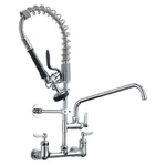 Fapully Commercial Kitchen Faucet,wall Mount Sink With Pre-rin.... Fixed Price $291.31.
