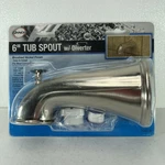 Danco Spout Brushed Nickel #10316 Stub 1/2 Copper Or 3/4 Ips. Fixed Price $14.56.