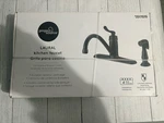 New. Project Source Laurel Kitchen Faucet Oil Rubbed Bronze #2517070. Fixed Price $40.00.