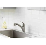 Nob Glacier Bay Market Single-handle Pull-out Sprayer Kitchen Faucet Stainless. Fixed Price $35.99.