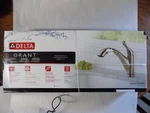 Delta 16953-SS-DST Grant Single-hand Pull-out Kitchen Faucet Stainless Steel. Fixed Price $120.00.