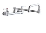 Elkay LK940DS20L2H Kitchen Faucet 8 Centerset Wall Double-swing Spout Chrome. Fixed Price $299.99.