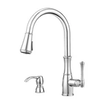Pfister Wheaton Single Control Pull Down Kitchen Faucet - Polished Chrome. Fixed Price $157.99.