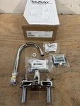 Elkay LK406LGN05T4 1.5 Gpm Deck Mounted Utility Facuet, Chrome *read*. Fixed Price $119.99.
