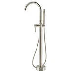 Ove Decors Athena Floor Mounted Tub Filler - Nickel. Fixed Price $485.61.