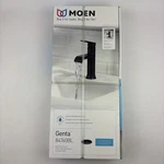Moen 84760BL Genta 2-HANDLE Centerset Bathroom Faucet With Drain Matte Black. Fixed Price $119.99.