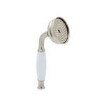 Rohl 1100/8EPN Brass White Resin Handle Single Function Straight Handsh. Fixed Price $272.56.