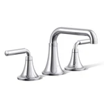 Kohler Tone Wide-spread 3-HOLE Bathroom Sink Faucet Watersense Polished Chrome. Fixed Price $180.00.