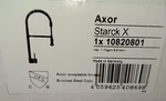 Axor Starck Semi-pro Kitchen Faucet 2-SPRAY, 1.75 Gpm 10820801 In Brushed Steel. Fixed Price $1311.70.