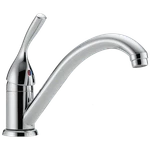 Delta 134/100/300/400 Series Kitchen Faucet Chrome-certified Refurbished. Fixed Price $62.78.