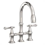 Newport Brass 1030-5463/15 Chesterfield Kitchen Pull-down Faucet Polished Nickel. Fixed Price $1608.60.
