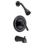Designers Impressions Oil Rubbed Bronze Tub / Shower Combo Faucet #652258. Fixed Price $64.95.