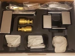 Moen 90 Degree TS6720 Two-handle Bathroom Faucet Trim Kit In Brushed Nickel. Fixed Price $150.00.