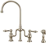 Whitehaus WHTTSLV3-9771-NT Twisthaus Plus 1.5 Gpm Widespread Nickel. Fixed Price $784.00.