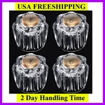 2 Pairs Bathroom Faucet Knobs Replacement, Bathtub Compatible With Del.... Fixed Price $30.39.