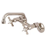 Kingston Essex KS113PN 2-HOLE Wall-mount Bridge Kitchen Faucet, Polished Nickel. Fixed Price $74.95.