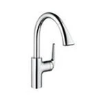 Kwc 10.061.004.000 Domo Kitchen Pull-out Spray Side Lever Chrome New In Box!. Fixed Price $663.32.