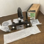 Kingston Brass KS214ORB Wall Mount Kitchen Faucet Cross Handle Oil Rubbed Bronze. Fixed Price $105.00.