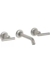 Kohler K-T14413-4-BN Brushed Nickel Purist Wall-mount Lavatory Faucet Trim. Fixed Price $598.99.