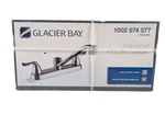 Glacier Bay Constructor Double Handle Standard Kitchen Faucet In Chrome. Fixed Price $39.97.