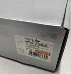 Hansgrohe 04793800 Joleena Stainless Steel Arc Kitchen Faucet, 16". Fixed Price $299.50.