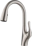 Kraus KPF-1674 Merlin 1.8 Gpm Single Hole Pull Down Kitchen Faucet. Fixed Price $137.95.