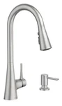 Moen 87836SRS Spot Resist Stainless Sarai Pulldown Kitchen Faucet *read. Fixed Price $149.95.