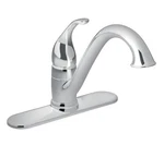 Moen 7825 Camerist Or 3 Hole Low-arc Kitchen Faucet 1-LEVER Handle Chrome. Fixed Price $55.00.