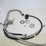 Aoleca Kitchen Faucet Single Handle Brushed Nickel Pull Out Used. Fixed Price $79.95.