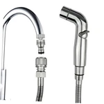 Quick-connect Sink Faucet Sprayer Kit, Hose Chrome 70 Inches. Fixed Price $40.04.