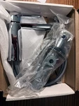 Delta 581LF-PP Modern 1.2 Gpm Single Hole Bathroom Sink Faucet, Chrome. Fixed Price $59.99.
