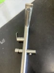 Aquabrass Floormount Tub Filler With Handshower Brushed Nickel 92085-BN Y3. Fixed Price $299.00.