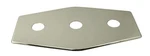 Westbrass 3-HOLE Large Remodel Plate Polished Nickel D505-05 + Cleaner/polish. Fixed Price $44.95.