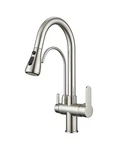 Wanfan Kitchen Sink Faucet With Pull Down Sprayer 2 Handle 3 1 W... Fast Ship. Fixed Price $113.99.
