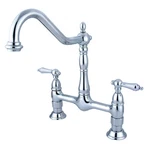 Kingston Brass KS117.AL Heritage 1.8 Gpm Widespread Bridge - Chrome. Fixed Price $230.72.