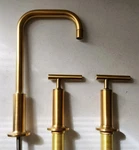 Kohler K-14408-4-2MB Purist 1.2 Gpm Widespread Bathroom Faucet W/ Drain Assembly. Fixed Price $549.97.
