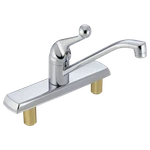 Delta 134 / 100 300 400 Series 120LF Single Handle Kitchen Faucet - Chrome. Fixed Price $142.31.