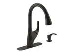 Kohler Kitchen Pull Down Faucet Sprayer Oil Rubbed Bronze Trielle R18594-SD-2BZ. Fixed Price $95.00.