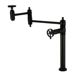 Kingston Brass KS370.RKX Webb Gpm 1 Hole Pot Filler - Black. Fixed Price $659.72.
