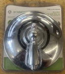 Symmons Allura Shower Tub Dial, Diverter, & Trim Kit Chrome S-66-2-LAM-TRM-RP. Fixed Price $59.00.